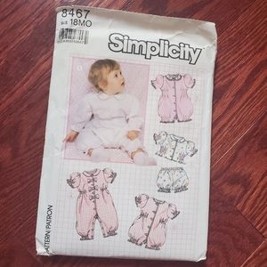 Vintage Simplicity Sewing Pattern 8467